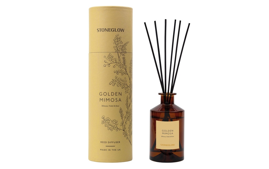 Stoneglow Bâtonnets parfumés Golden Mimosa 160 ml