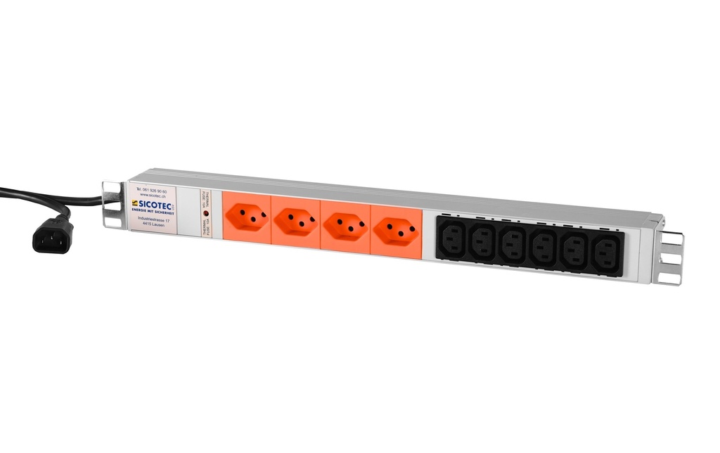 SICOTEC USV Multiprise 19 4x T13, 6x C13