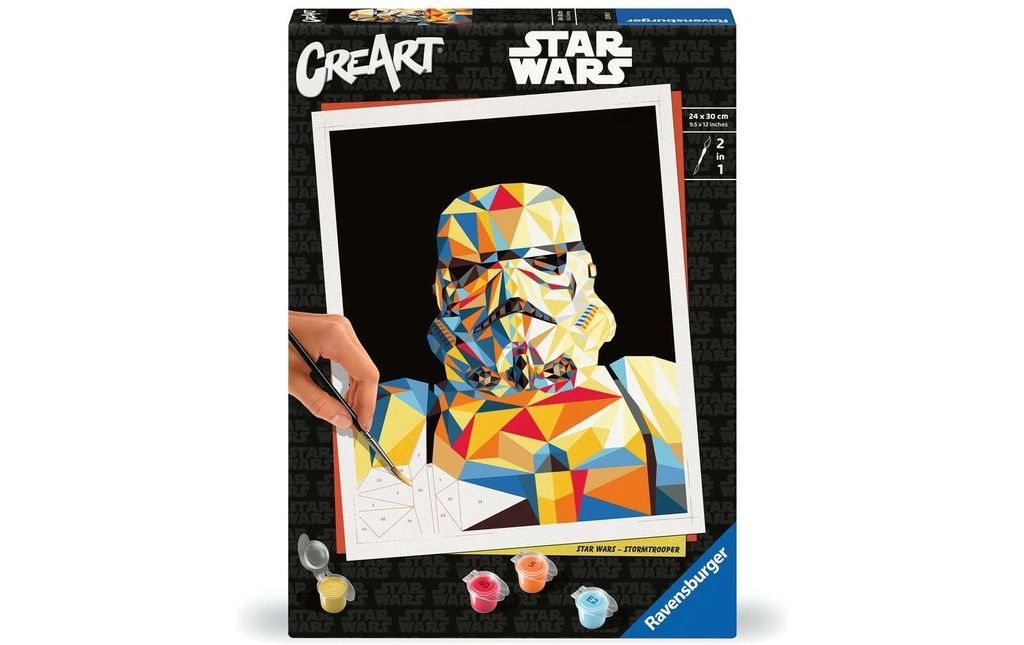 Ravensburger Peinture avec chiffres CreArt – Star Wars – Stormtrooper