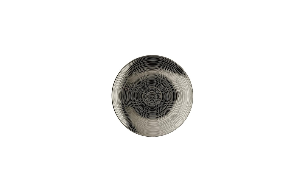Rosenthal Assiette non décorative TAC Gropius Stripes 2.0 titane. 16 cm