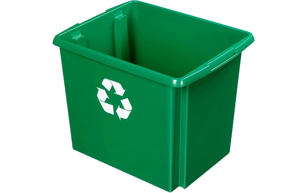 Sigma Home Seau de recyclage Nesta 45 l, Vert