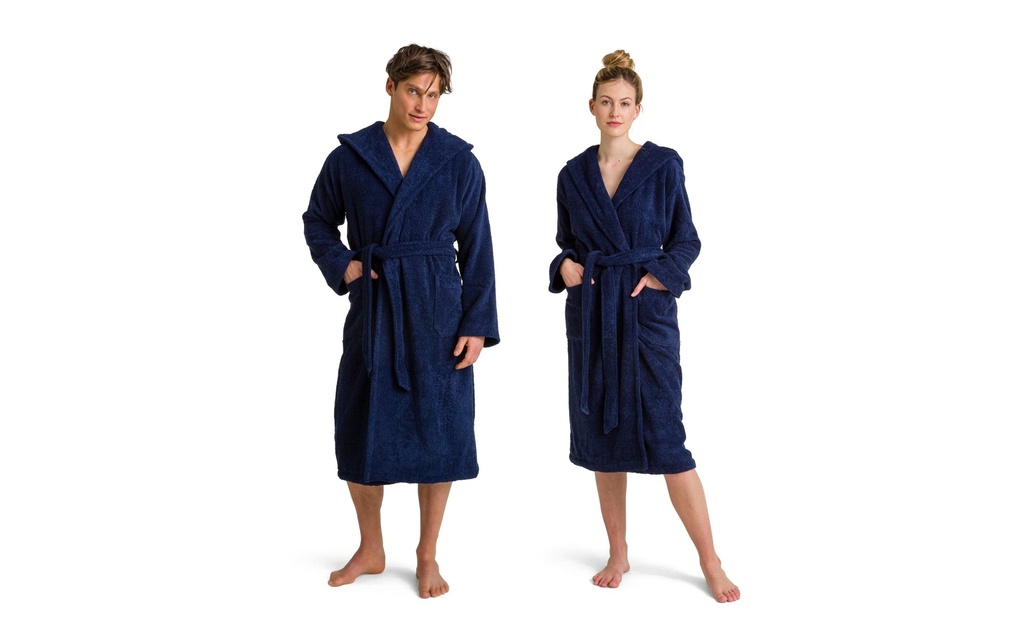 Möve Peignoir Superwuschel XXL, Bleu