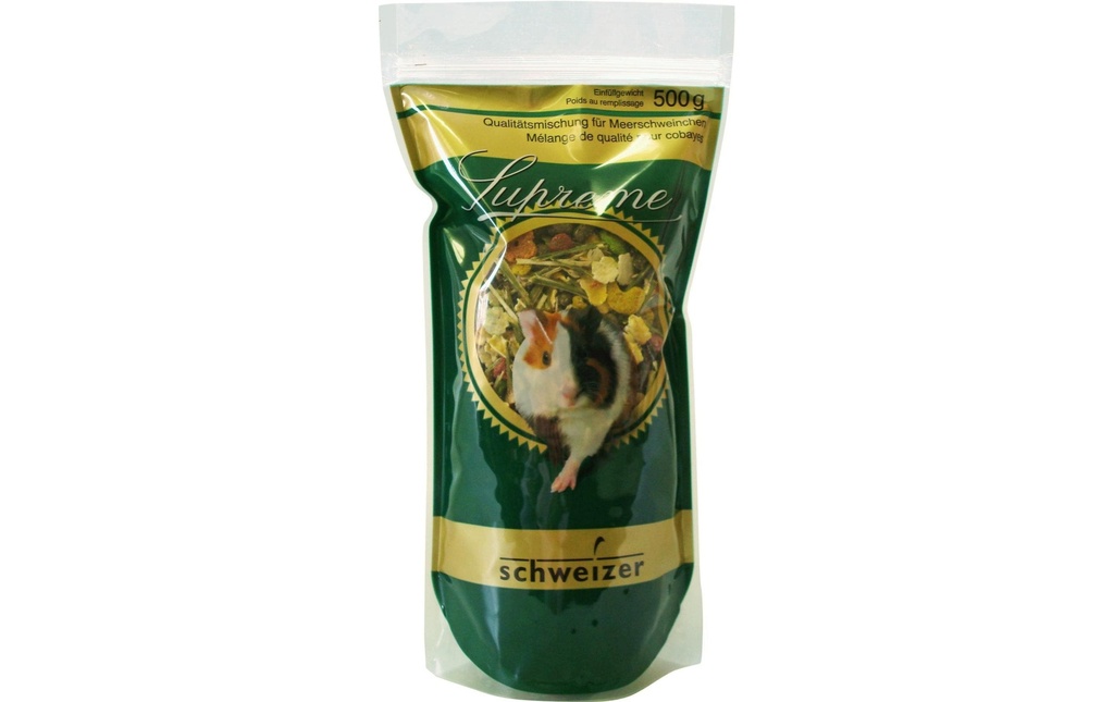 Eric Schweizer Nourriture de base Supreme pour les cochons d'Inde, 500 g