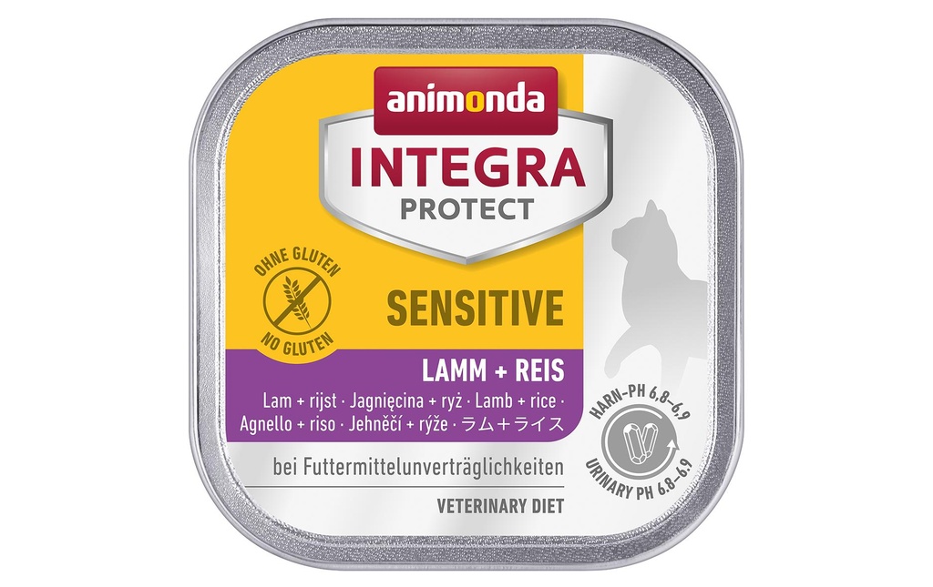Animonda Integra Protect Nourriture humide Sensitive agneau &amp; riz, 100 g