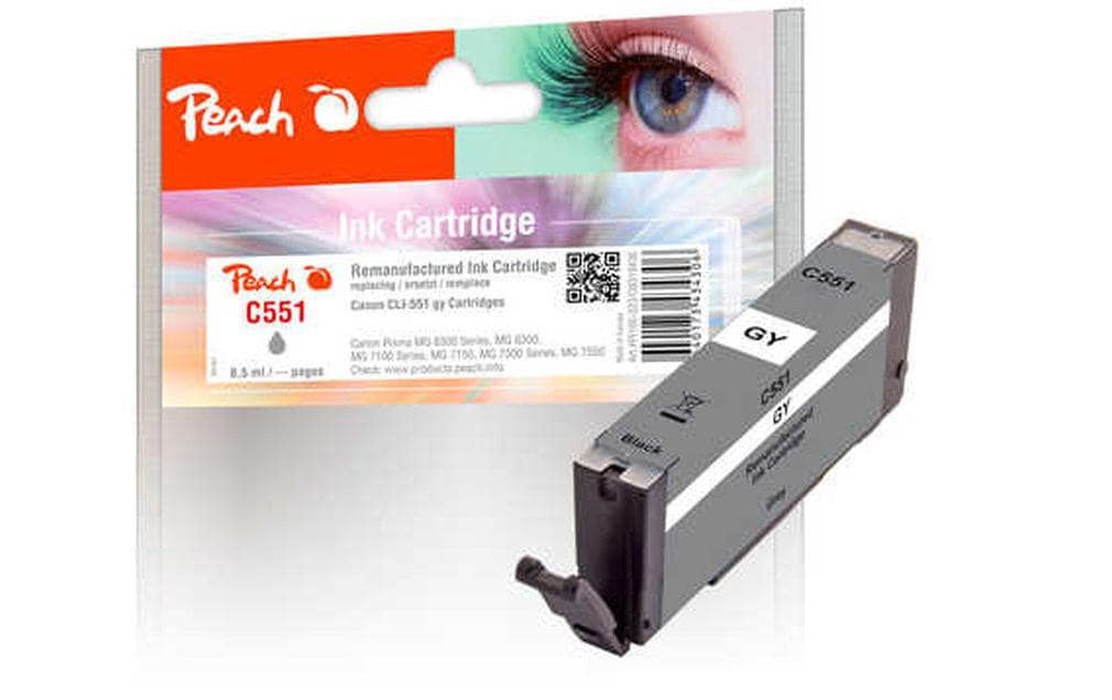 Peach Encre Canon CLI-551GY Grey