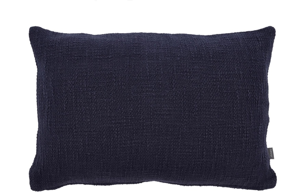 Södahl Coussin Bouclé, 40 x 60 x 13 cm, Navy blue