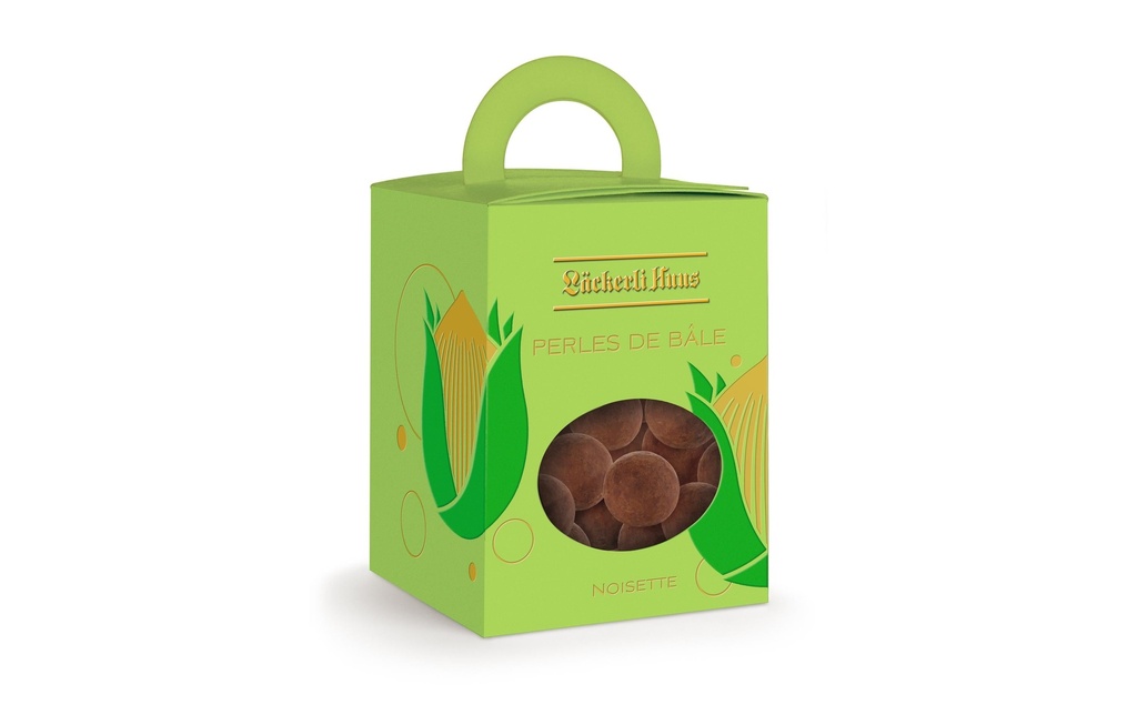 Läckerli Huus Pralines Perles de Bâle Noisette 140 g