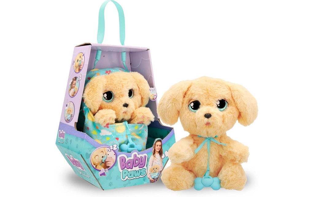 IMC Toys Peluche fonctionnelle Baby Paws Labrador