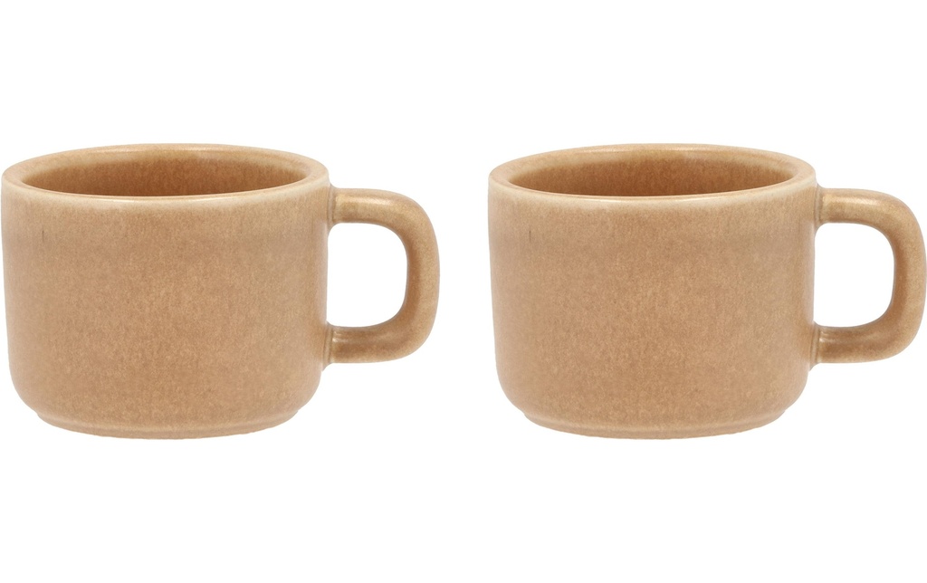 Villa Collection Tasse à expresso Fjord 100 ml, 2 Pièce/s, Crème