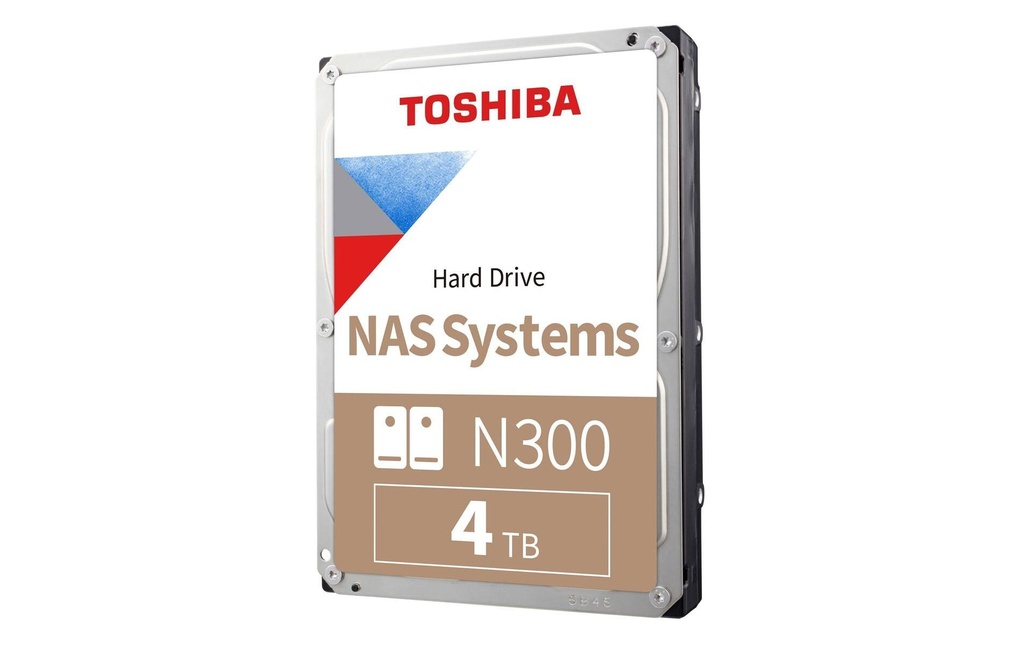 Toshiba Disque dur N300 3.5 SATA 4 TB