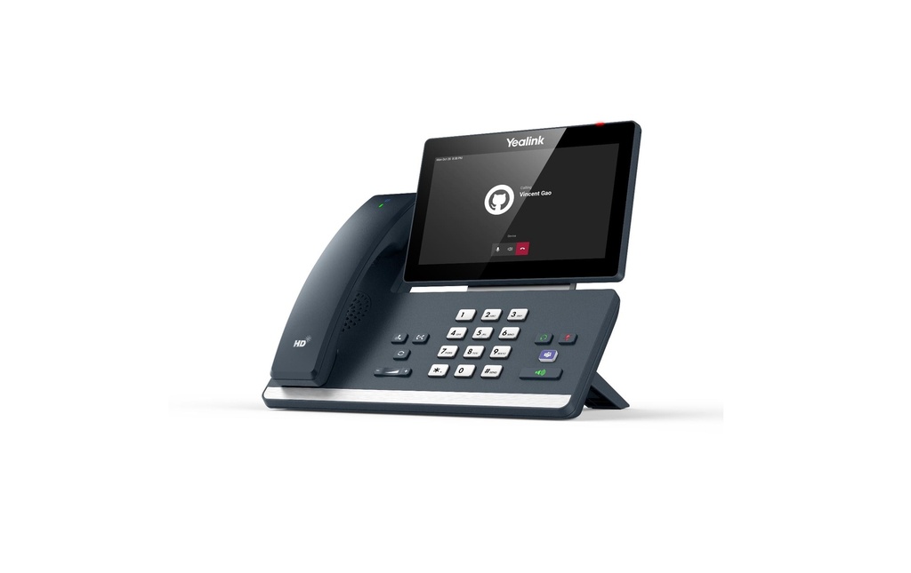 Yealink Téléphone de bureau MP58-WH E2 Microsoft Teams Noir