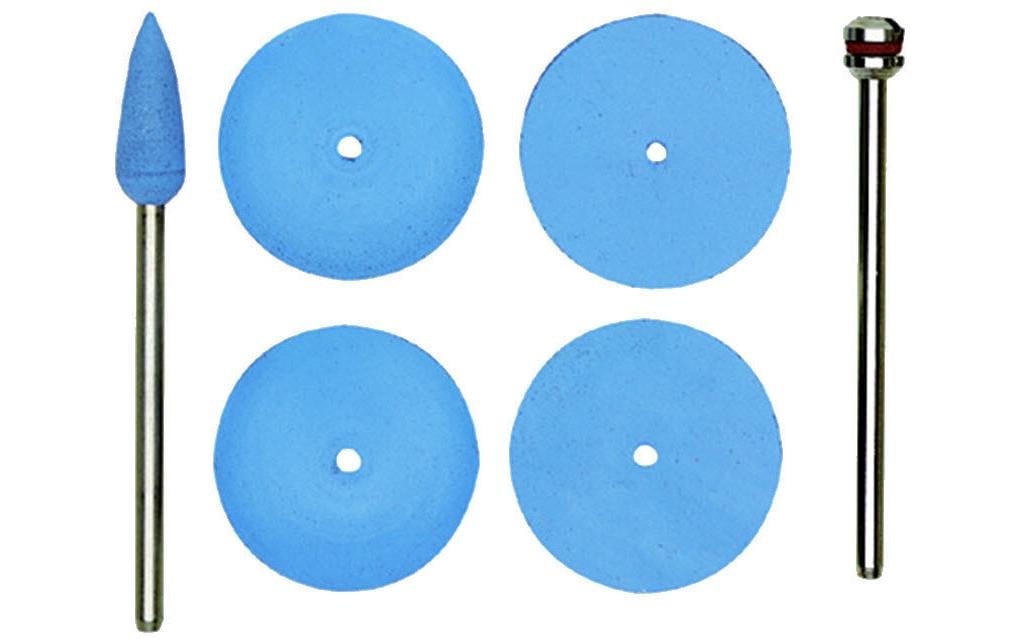 Proxxon Disque de polissage 22 mm Silicone, roue, 11 pièces
