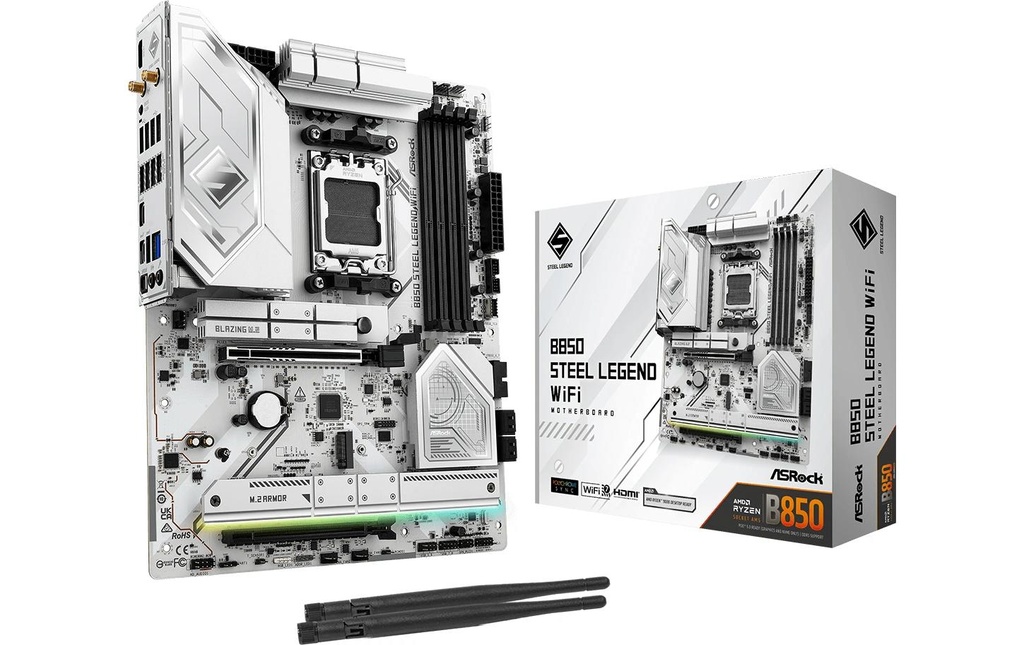 ASRock Carte mère B850 Steel Legend WiFi