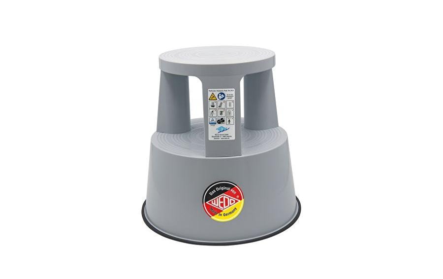 WEDO Tabouret à roulettes Step Gris clair