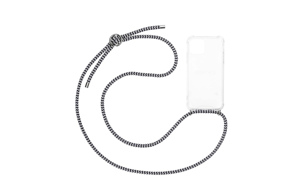 Urbany's Necklace Case iPhone 15 Pro Hypnotic Zebra