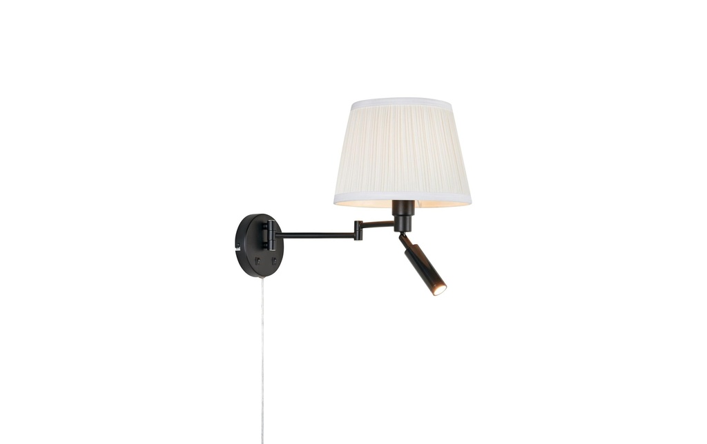 Markslöjd Applique Pivot Beige/Noir