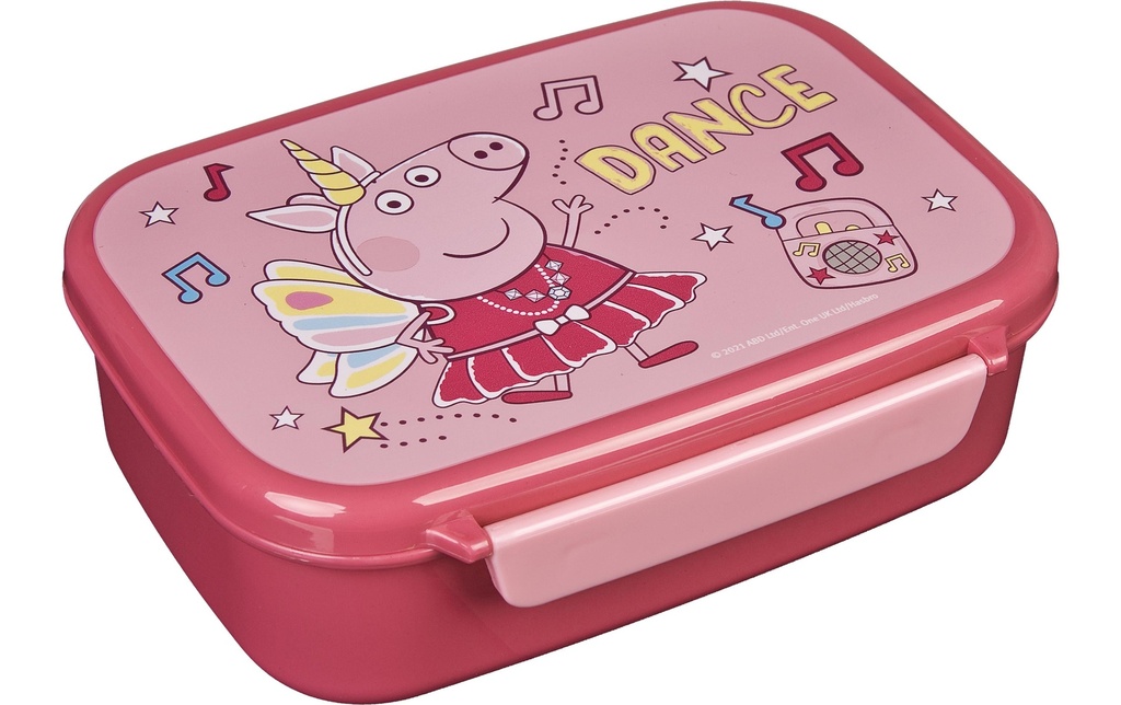 Scooli Boîte casse-croûte Peppa Pig Rose pâle