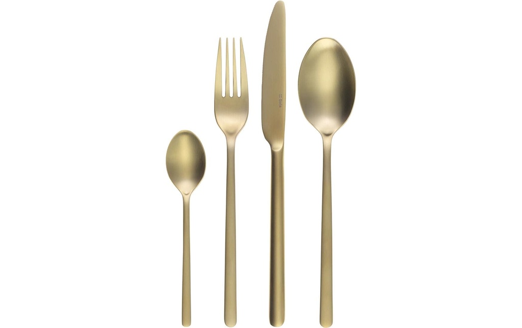 Sola Kits de couverts Samara PVD, Champagne mat, 16 pcs.