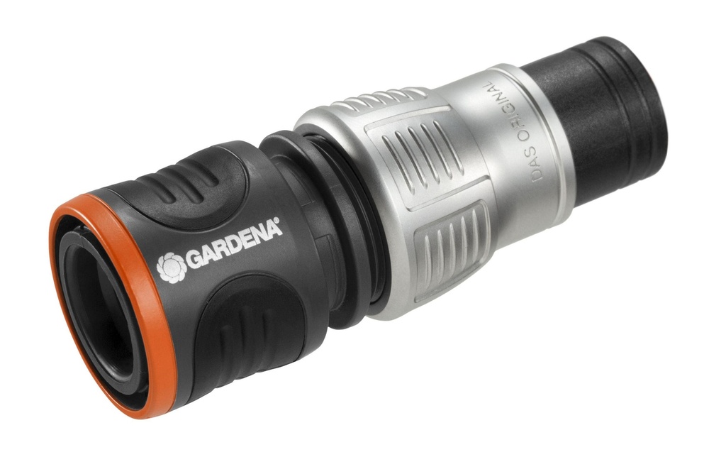 GARDENA Raccord pour tuyaux 13 mm (1/2) - 15 mm (5/8) Wasserstop