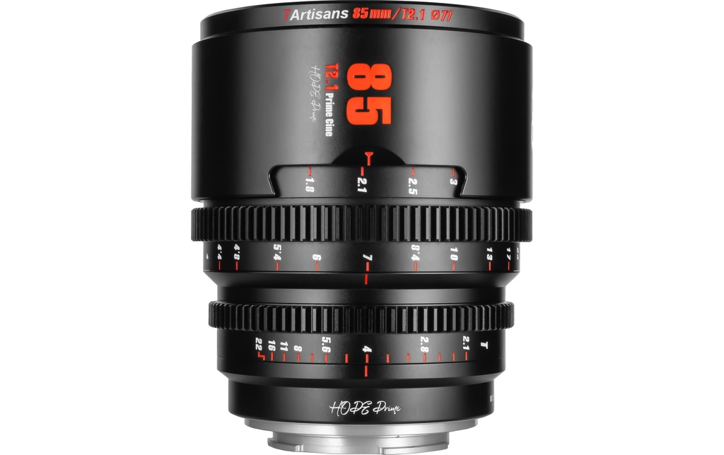 7Artisans Longueur focale fixe 85mm T/2.1 – Sony E-Mount