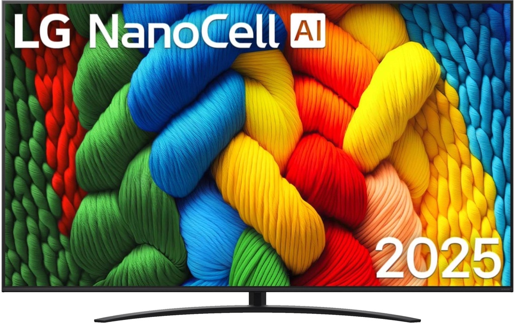 LG TV 86NANO81A6A 86, 3840 x 2160 (Ultra HD 4K), LED-LCD