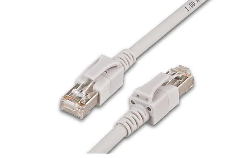 Wirewin Câble patch RJ-45 - RJ-45, Cat 6A, S/FTP, 2 m, Gris