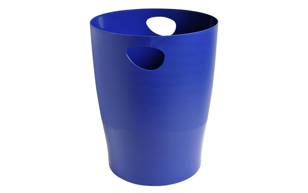 Exacompta Corbeille à papier Ecobin 15 l, Bleu
