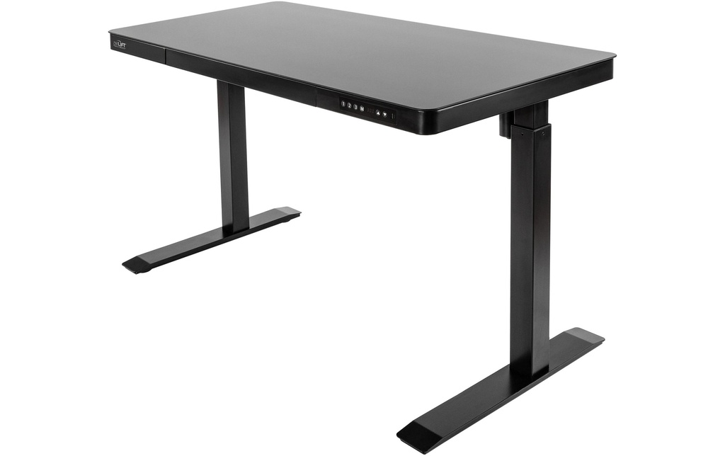 seville classics Table haute Airlift 1,2 x 0,6 m, noir