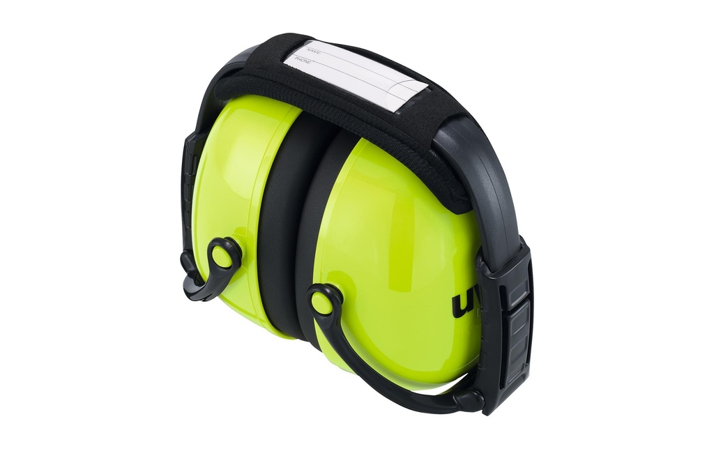 uvex Protection auditive K2 pliable, Neon Lime