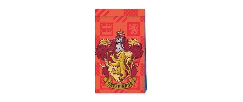 Amscan Sachet cadeau Harry Potter 4 pièces