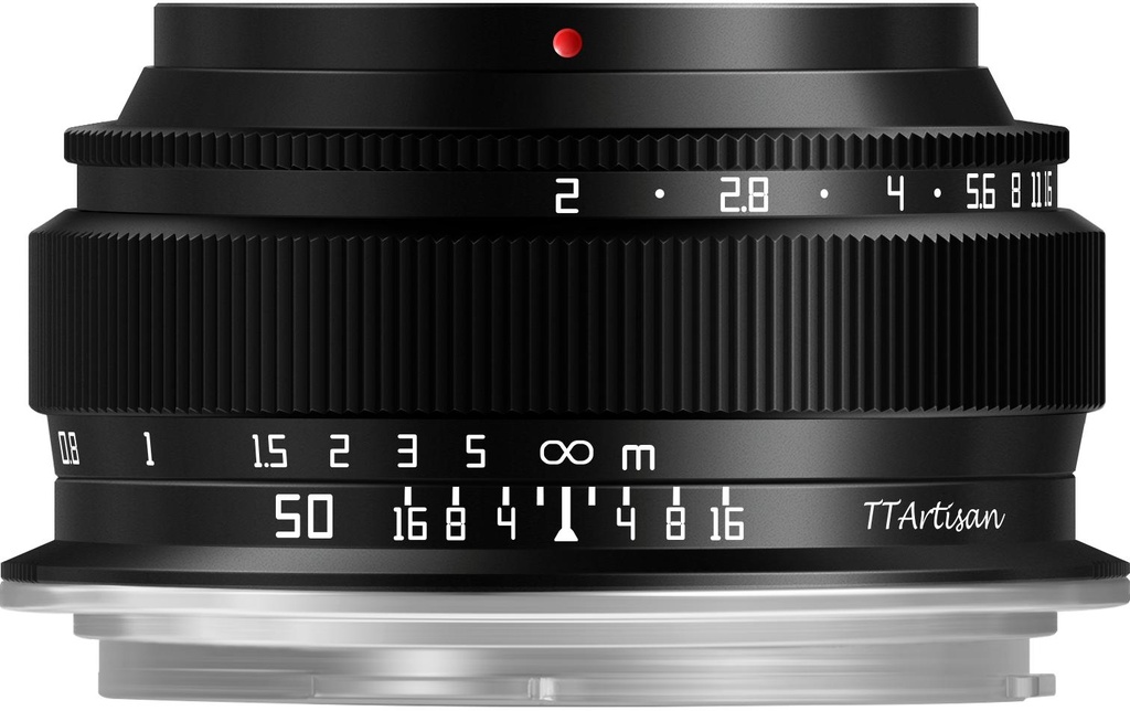 TTArtisan Longueur focale fixe 50mm F/2 – Canon RF