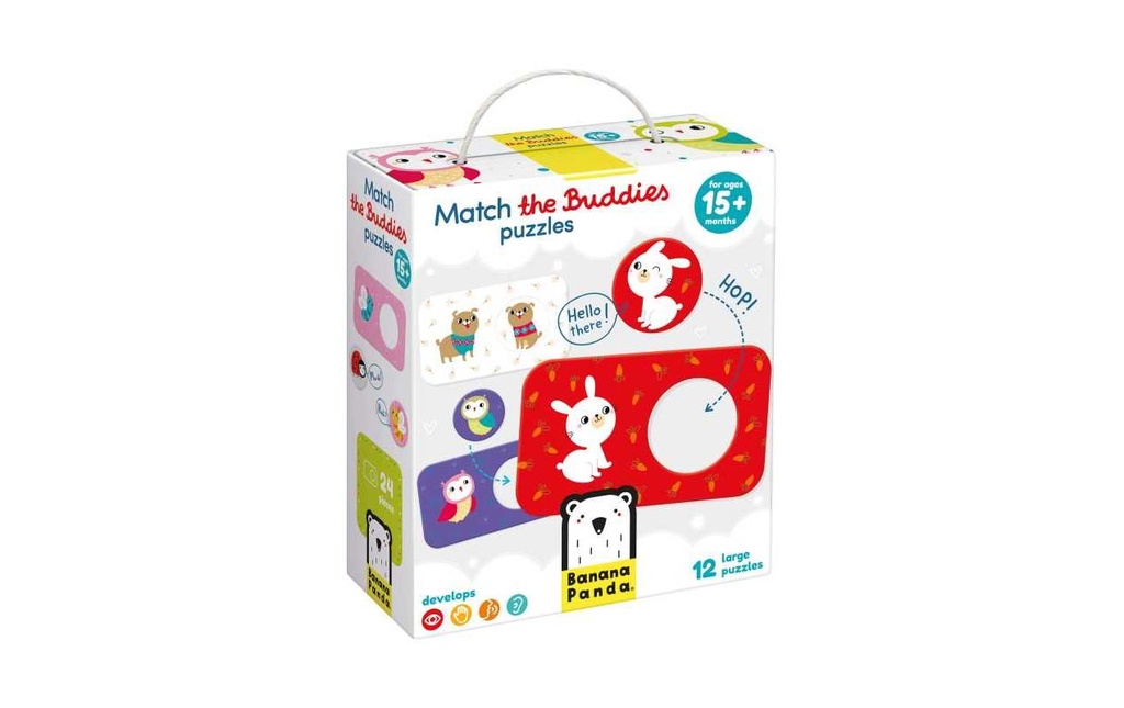 BANANA PANDA Puzzle Match The Buddies (24 pces)