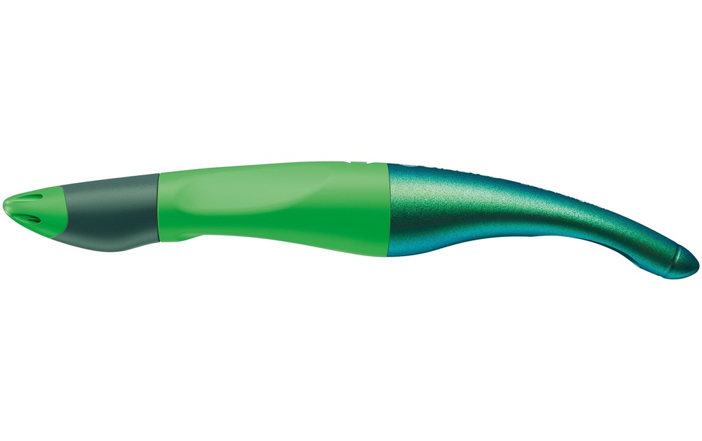 STABILO Stylo à bille roulante Easy Original Holograph 0.5 mm, Droite, Vert
