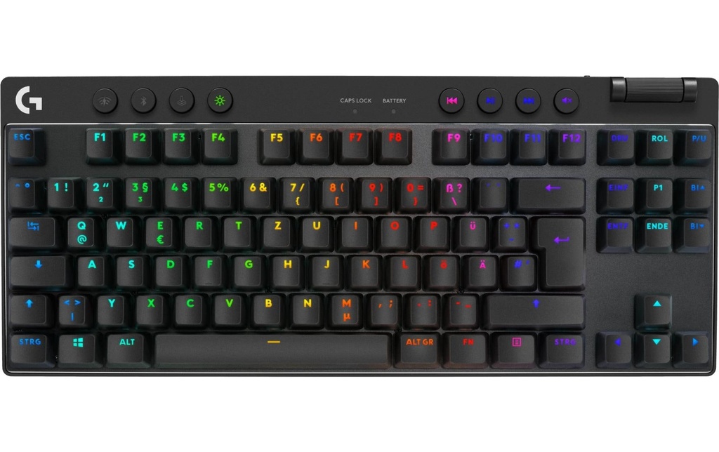 Logitech Clavier de gaming PRO X TKL Lightspeed