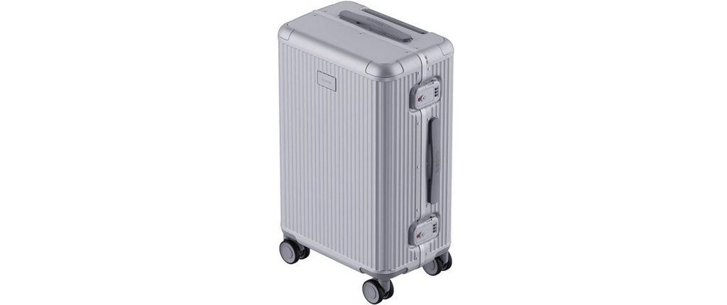 Xiaomi Cadre valise à roulettes 82 l, argent