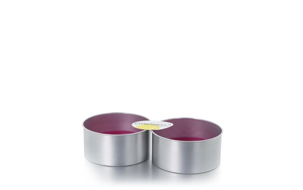 balthasar Bougie de jardin Citronella Mini 2 pièces, Blackberry