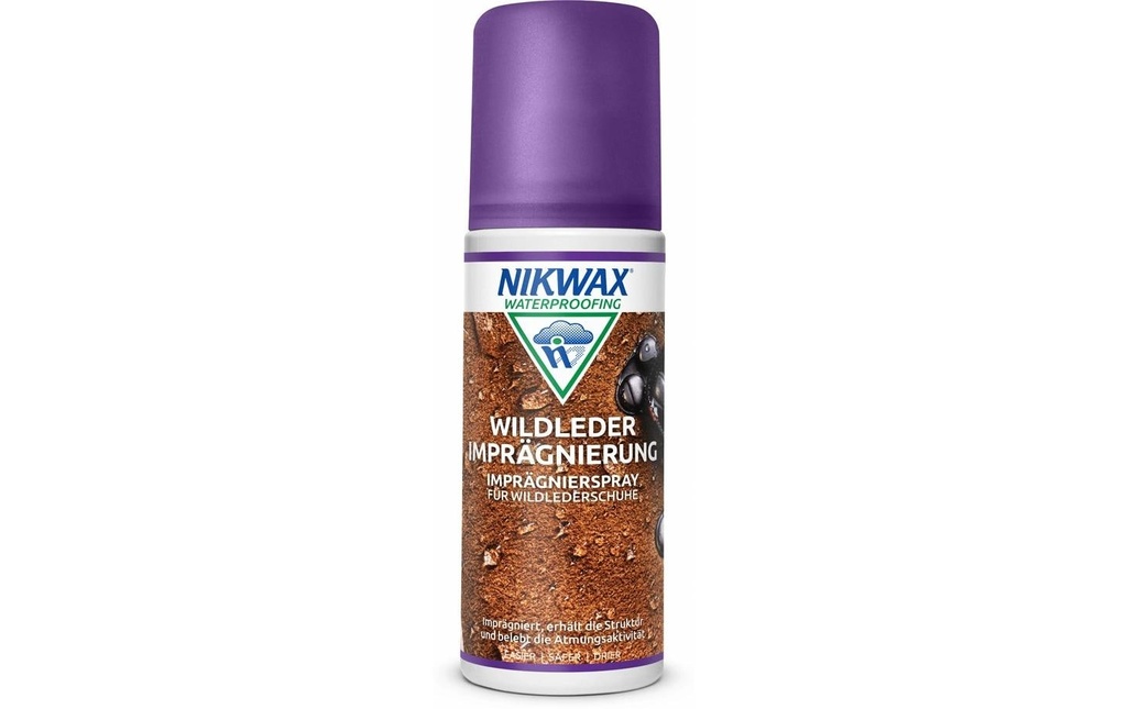 NIKWAX Imperméabilisant Spray Cuir de daim 125 ml