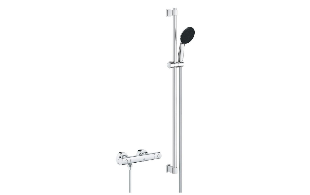 GROHE Mitigeur thermostatique de douche Precision Get, 900 mm