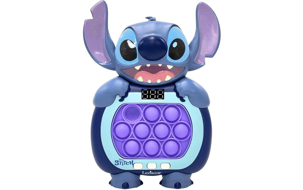 Lexibook Jeu d'adresse Disney Stitch Pop-it Game Bleu