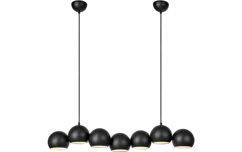 Markslöjd Lampe suspendue Cupolo E14 max. 40W (7x), Câble textile