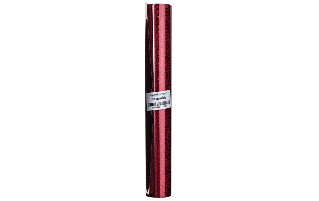 Happy Fabric Film thermocollant HappyFashion Sparkle rouge