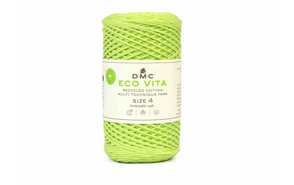 DMC Fil de coton Eco Vita 4 Pistache