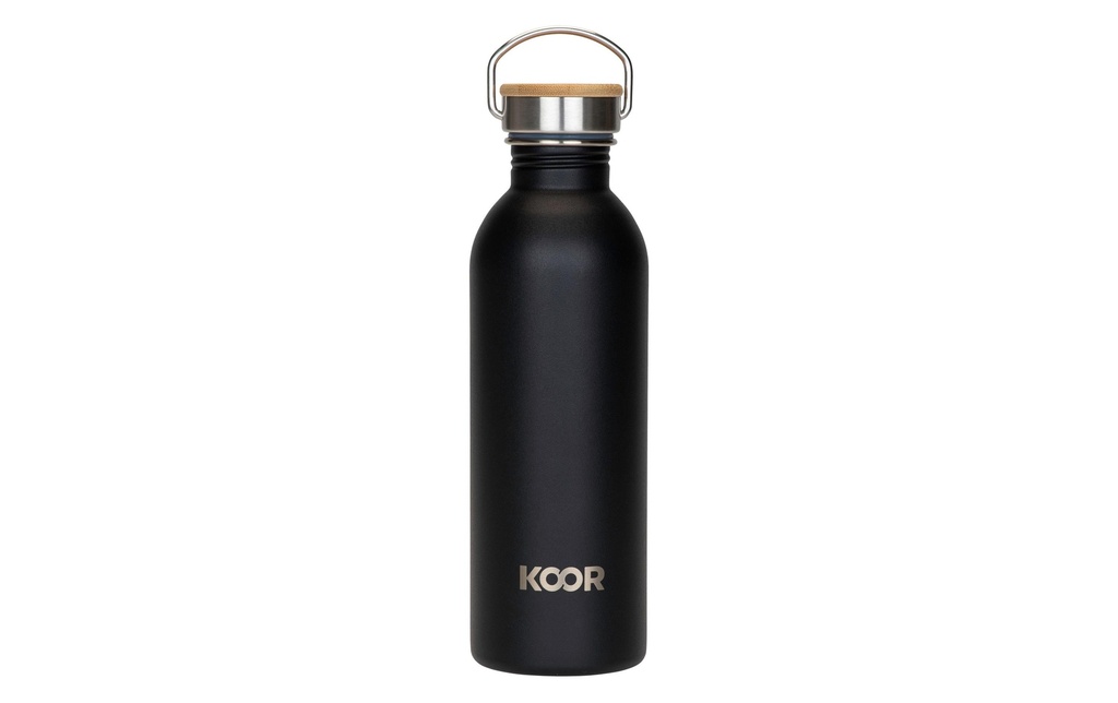 KOOR Gourde Nero Legno 1 L