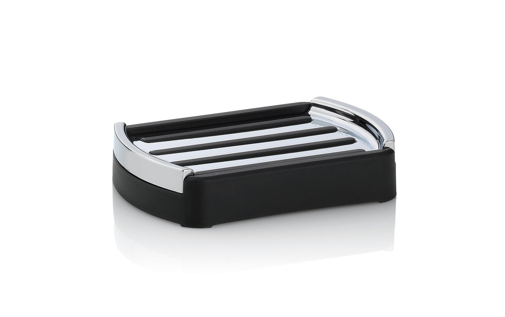Kela Porte-savon Marta Noir