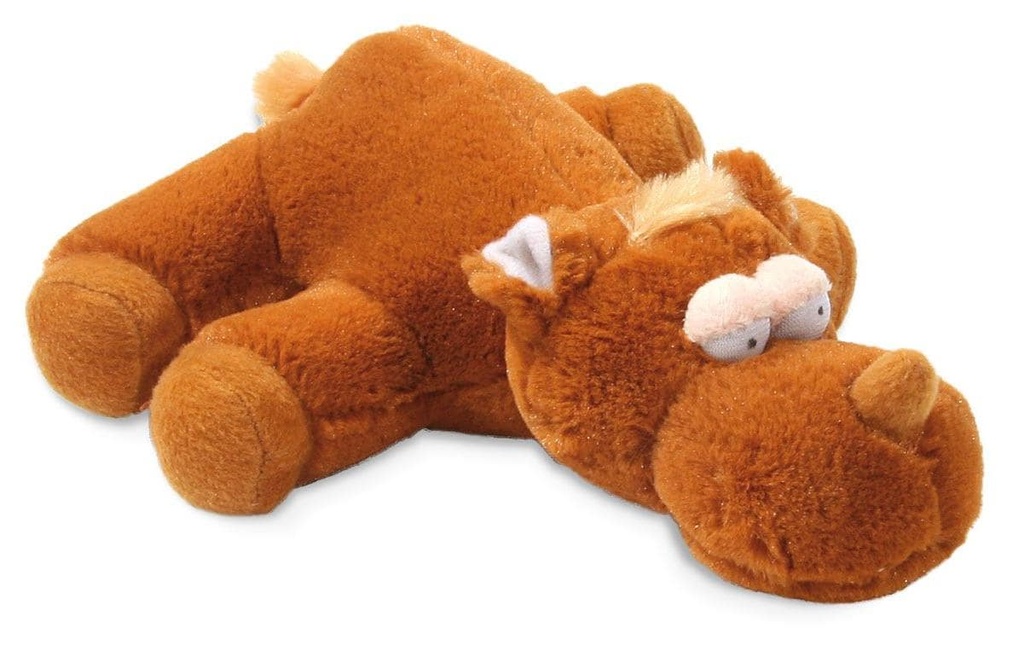 SwissPet Jouet pour chien Hippo, 22 cm, brun