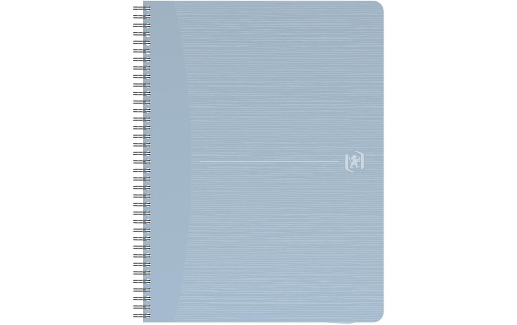 Oxford Carnet de notes Cahier à spirales ligné, bleu