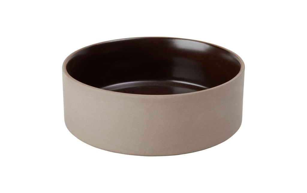 OYOY Écuelle en céramique Sia L, Ø 19.5 x H 6.5 cm, Choko