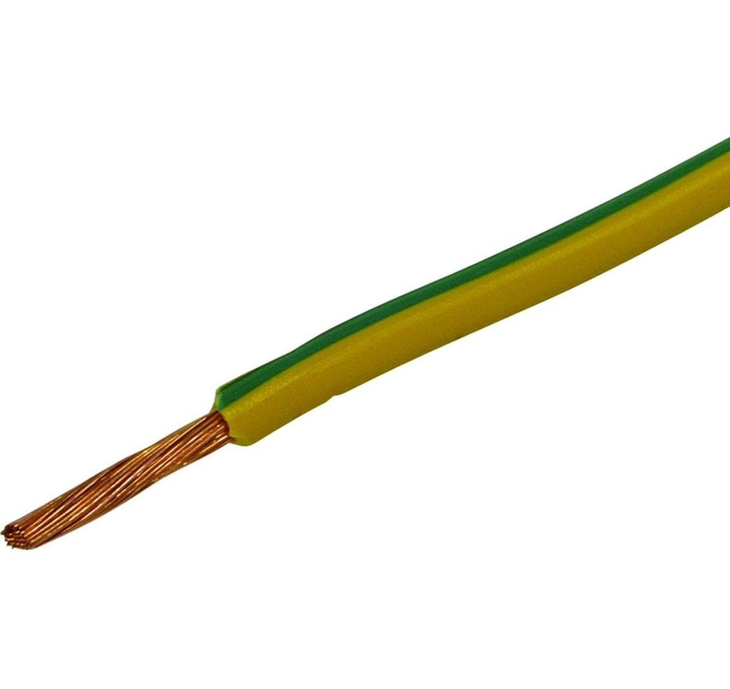 STEFFEN Toron en T 1.5 mm², 100 m Jaune vert