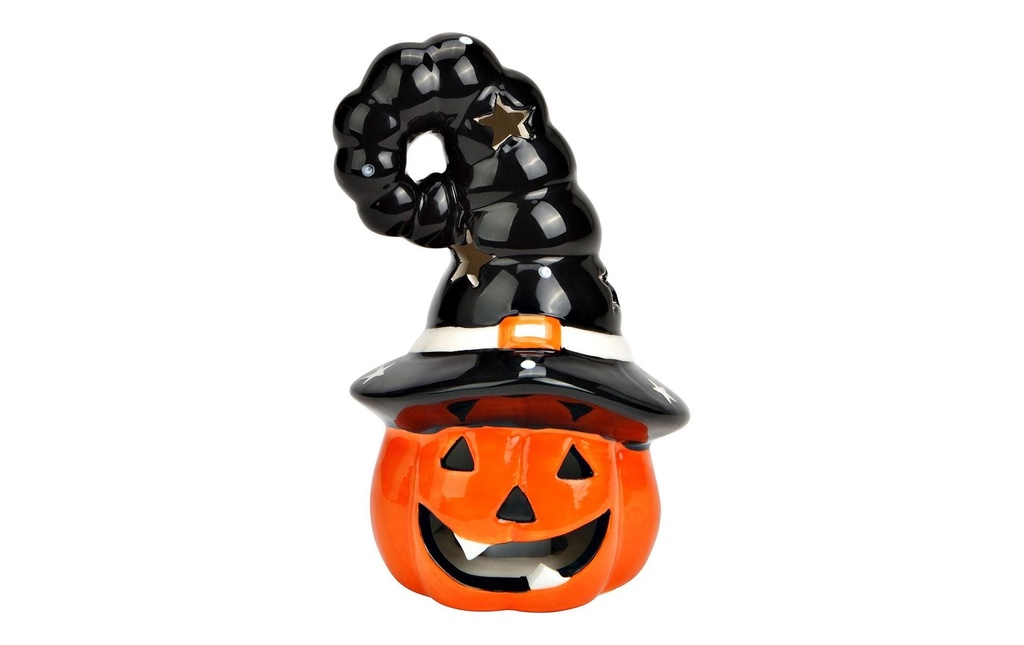 G. Wurm Présentoir Chapeau de sorcière en citrouille 13 cm