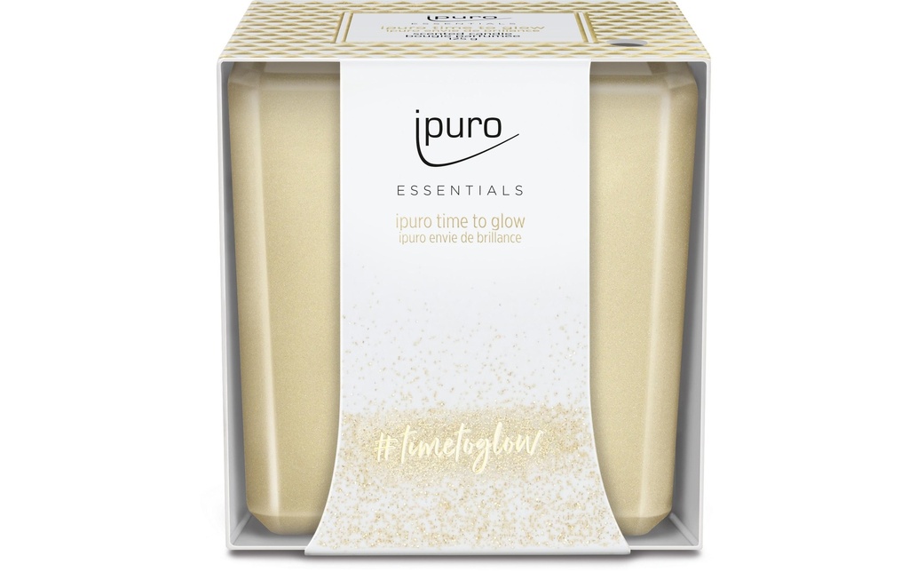 ipuro Bougie parfumée Time to Glow 125 g